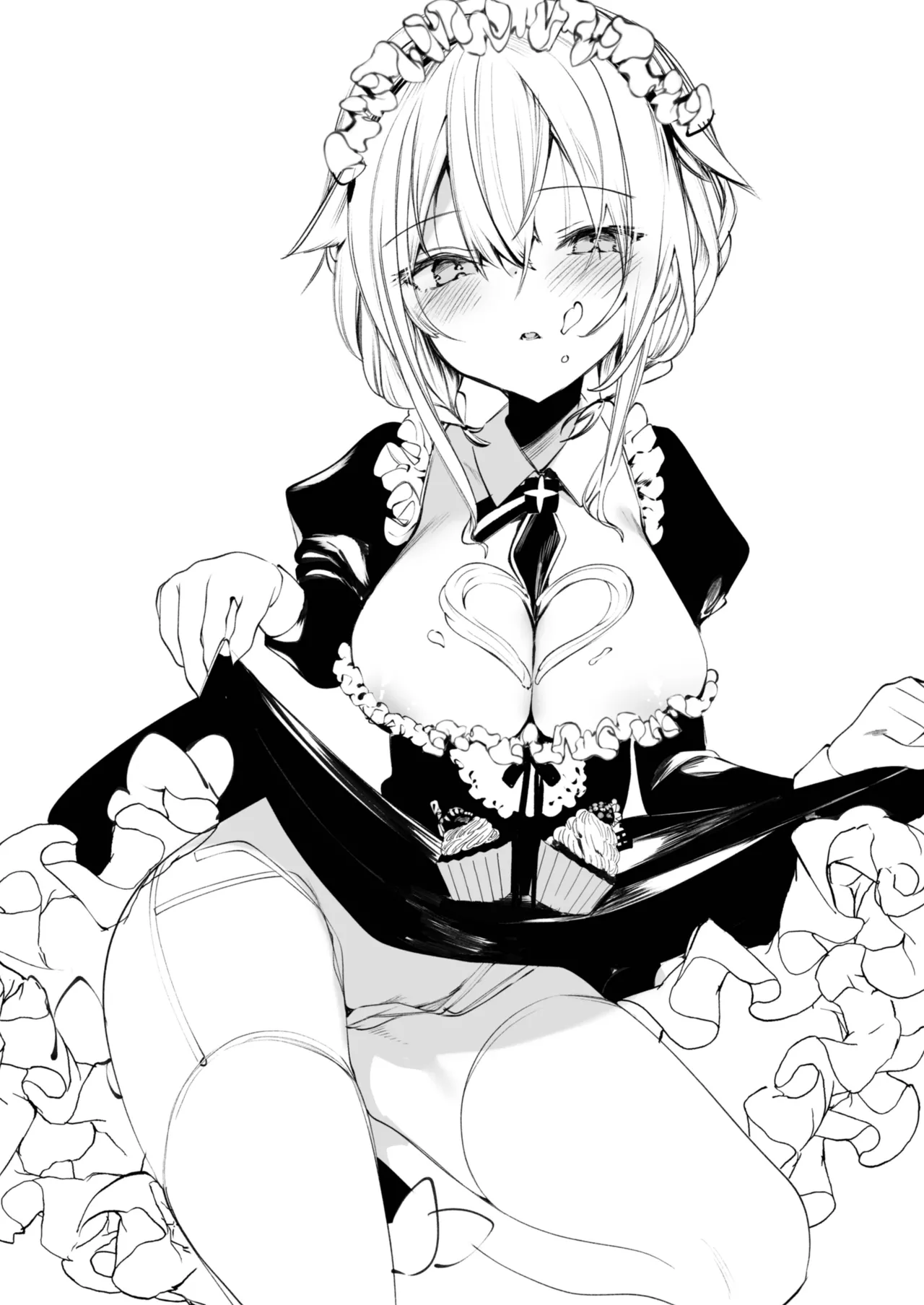 ダウナーなデカ乳メイドさんはお仕置きご奉仕をおねだりする。〜本性は下品でドスケベすぎる積極的な召使い〜 Page.7