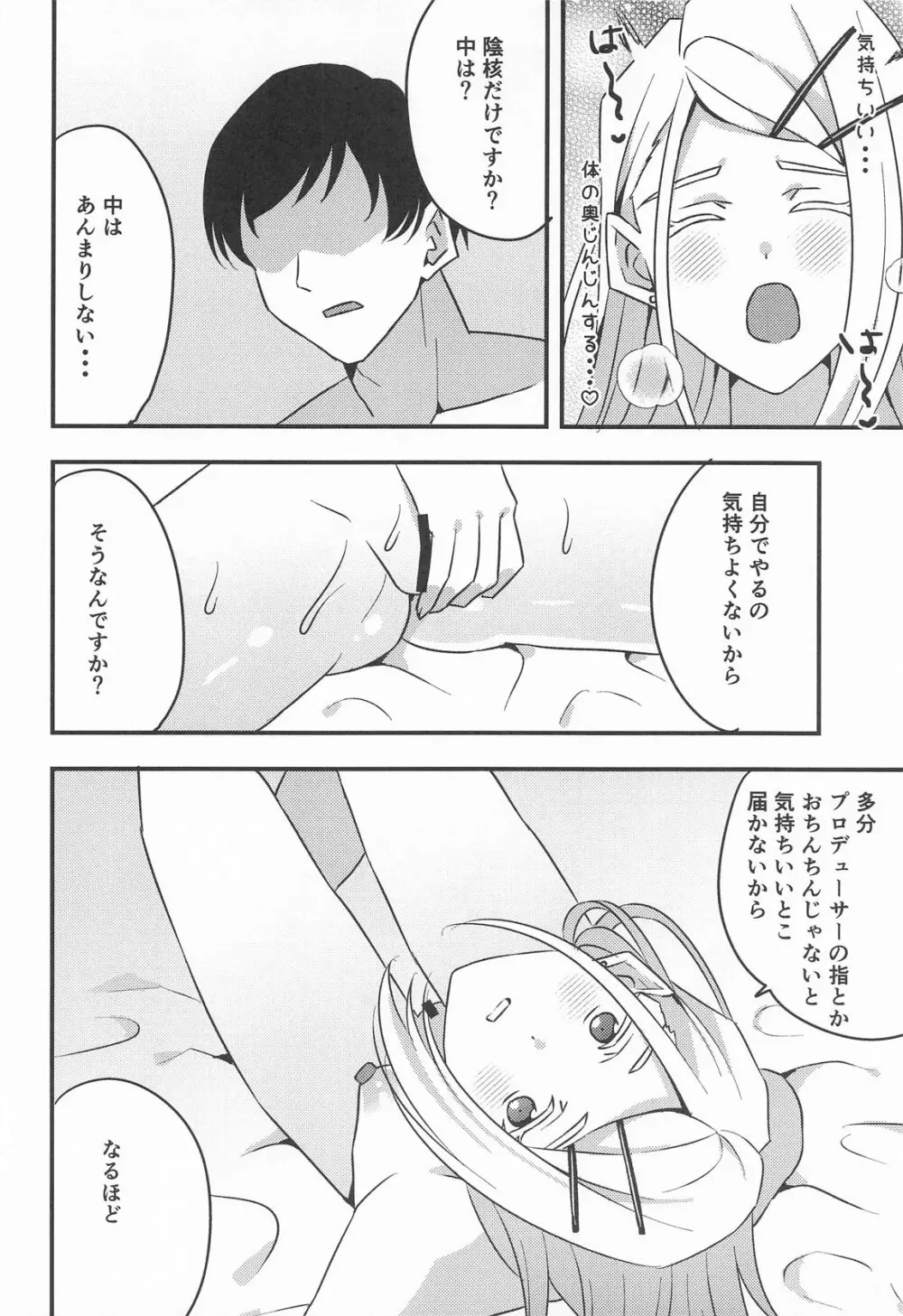 プロデューサー、わたしのことレイプしてもいいよ。 Page.14