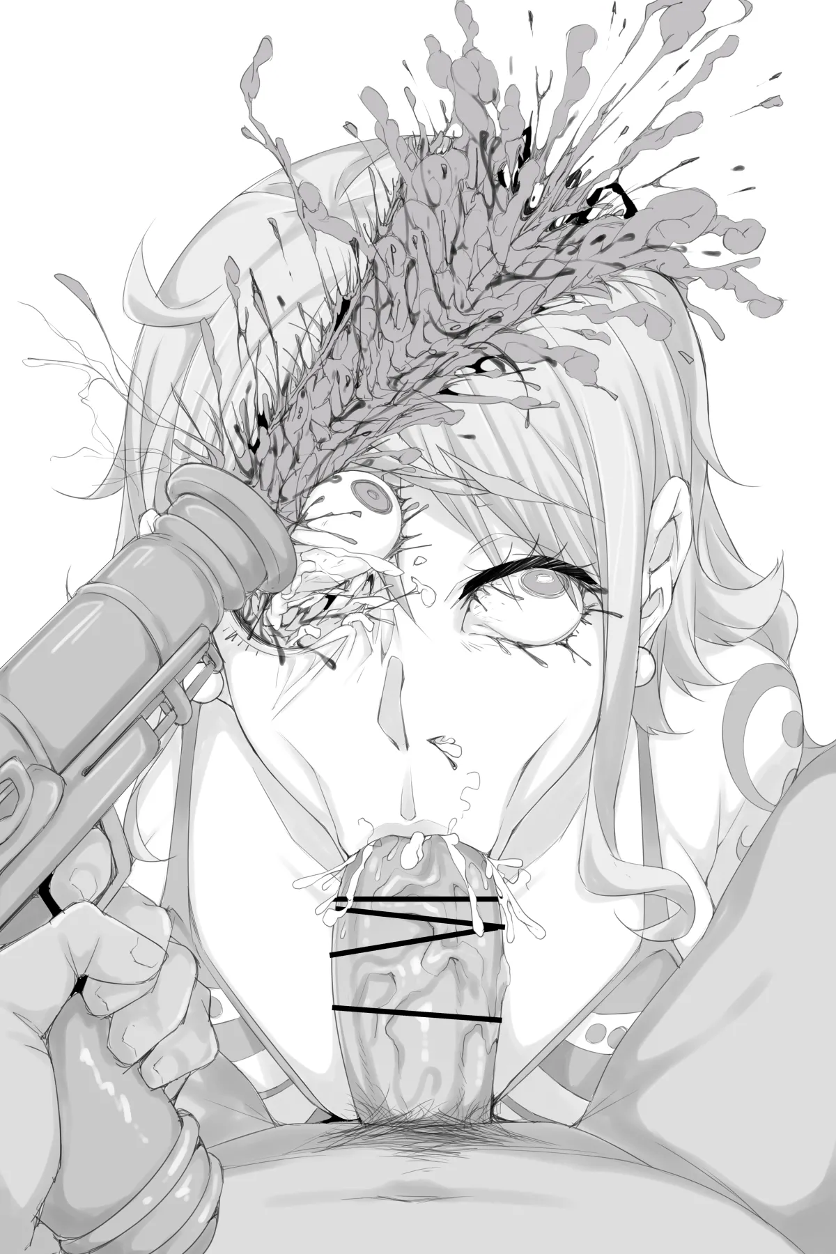 bekon15 / ko1444 / Bacon Ryona graffiti 1-11 + 2 Skeb guro Pixiv posts. Page.58