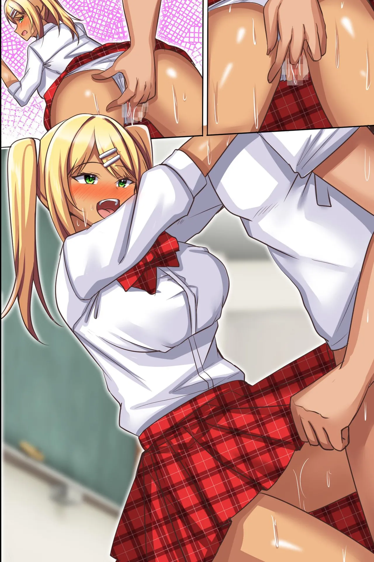 このアプリすごい！真面目で可愛い制服女子たちの常識を変えて片っ端からハメまくる陰キャ童貞教師 Page.62