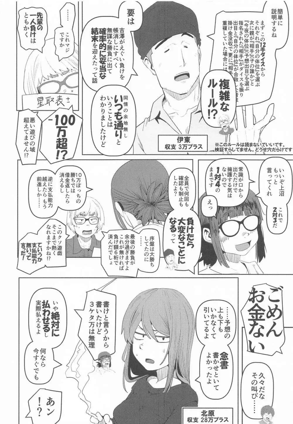 堕〇67パーセント 現役爆乳金欠JD吉澤さんの完全個室型強制自由恋愛 Page.5