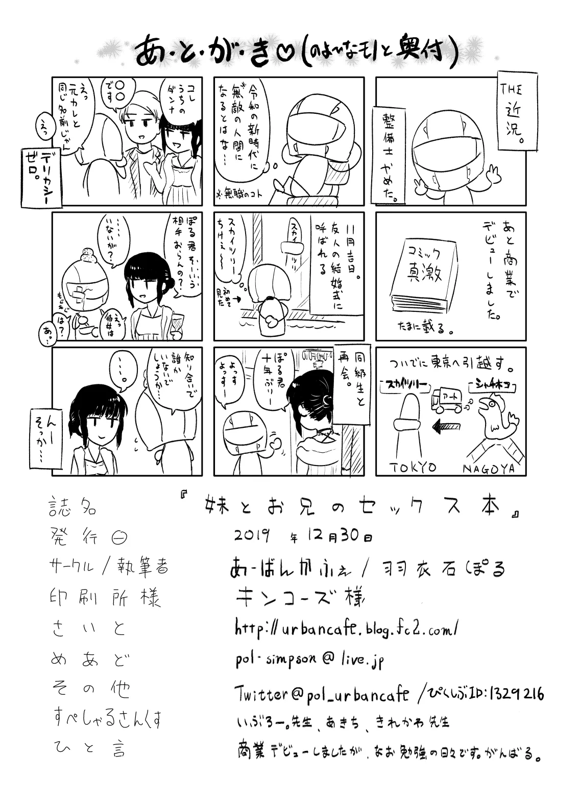 妹とお兄のセックス本 Page.21