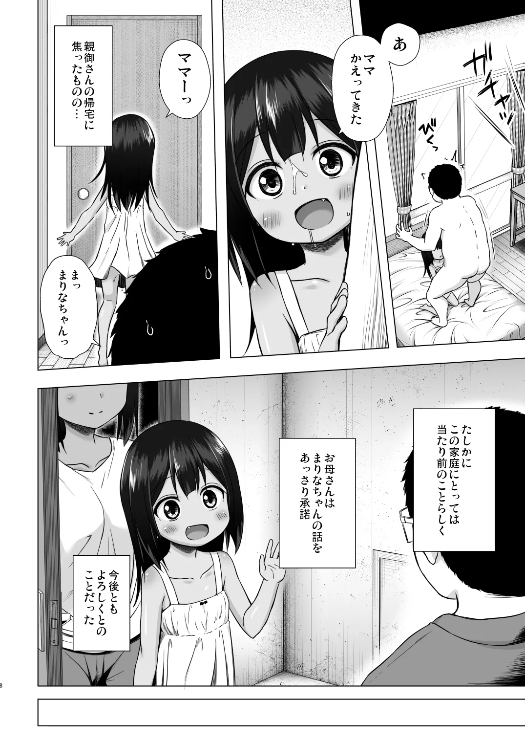 わらべ団地のまりなちゃん Page.7