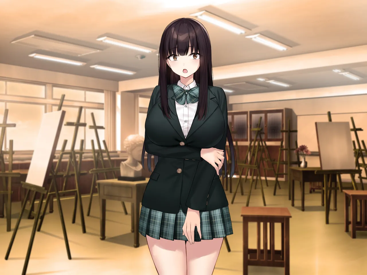 巨乳な先輩? 巨乳な幼なじみ? 二人とハーレムH...する? Page.304