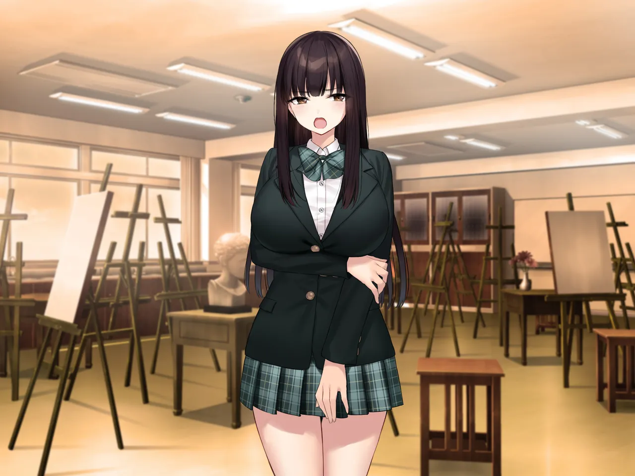 巨乳な先輩? 巨乳な幼なじみ? 二人とハーレムH...する? Page.306