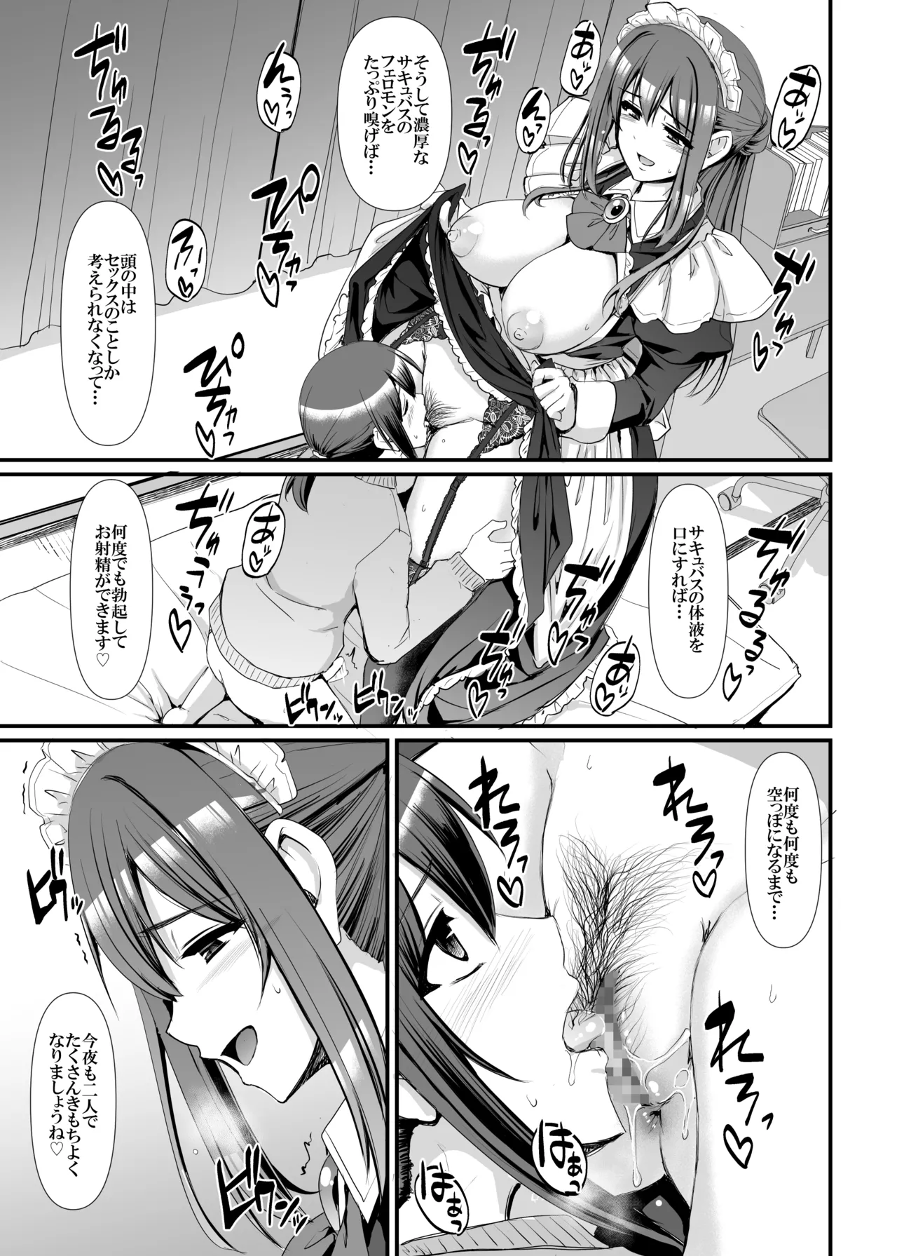 あまあまサキュバスメイドリィゼさん Page.26