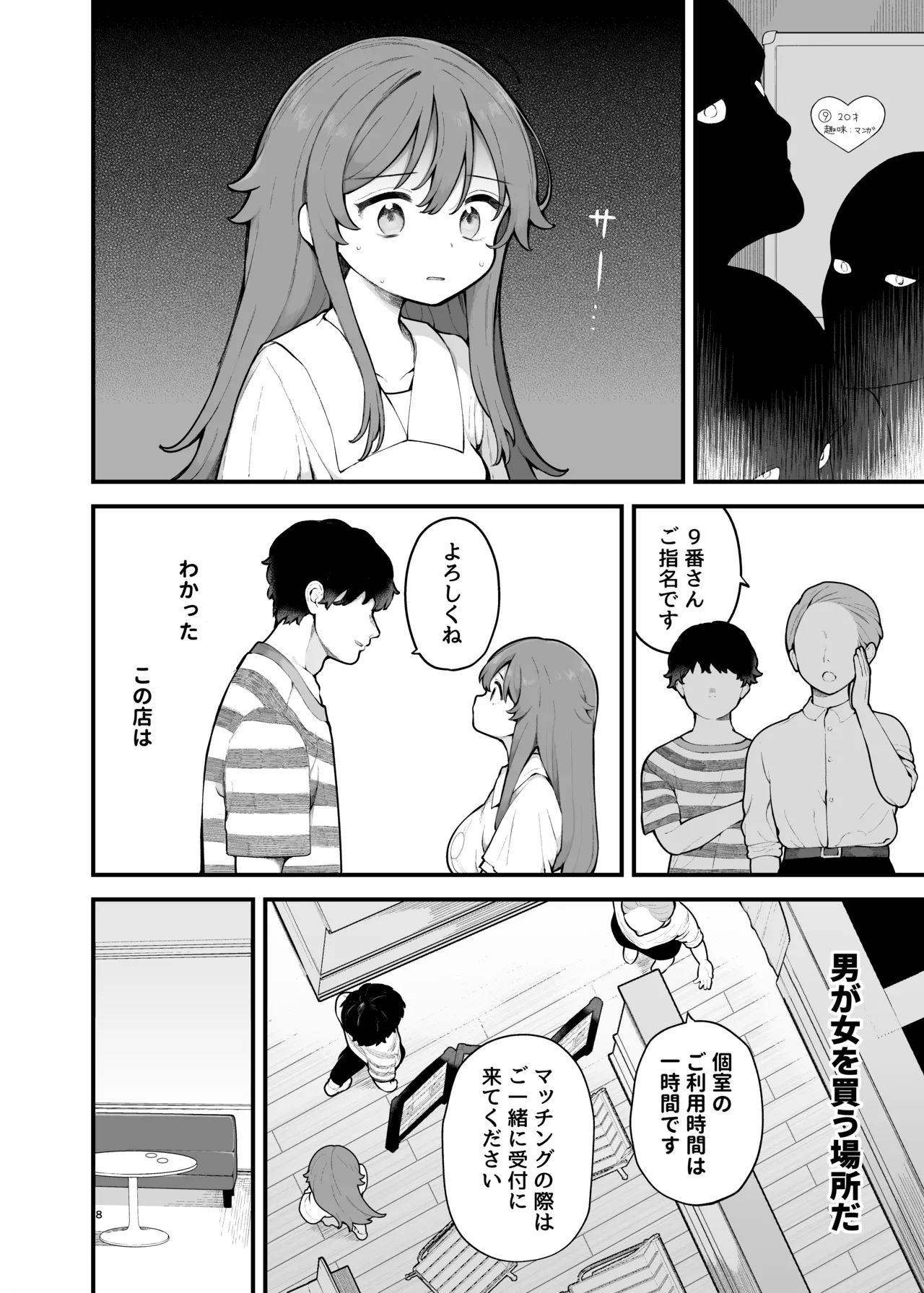 初対面の男にダマされて、ヤリモクパーティーに参加した話。 Page.8