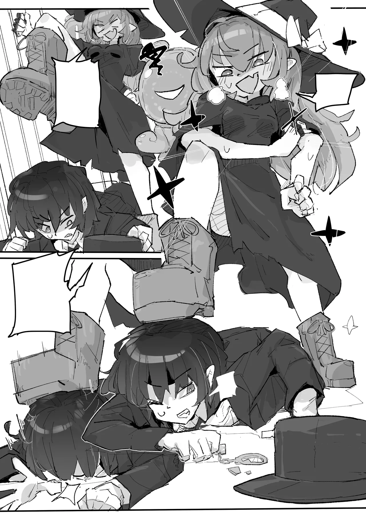 魔女とくすぐり魔術ショー Page.43