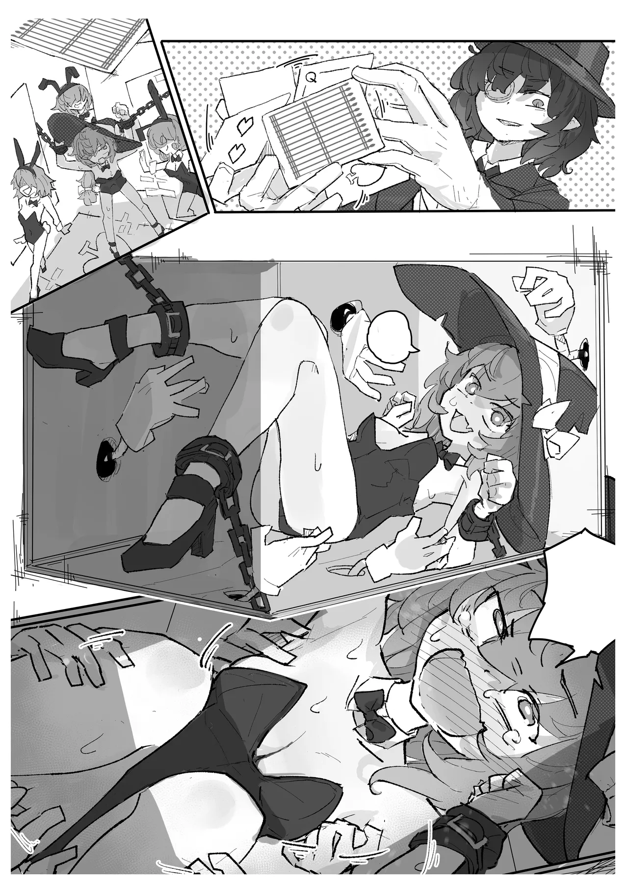 魔女とくすぐり魔術ショー Page.6