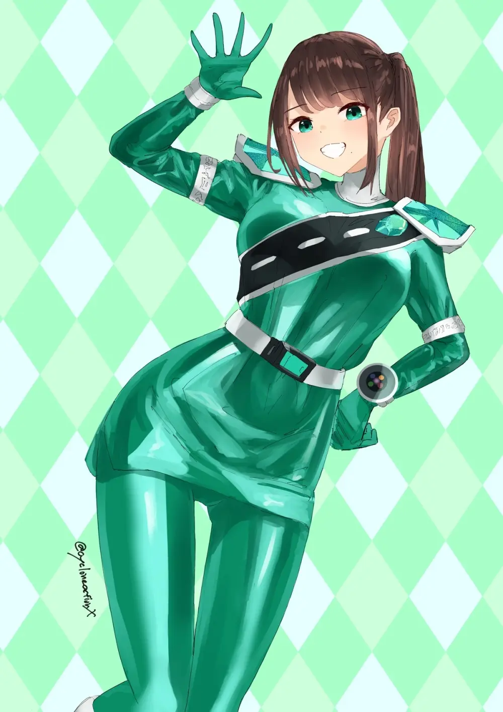 キラメイグリーン差分