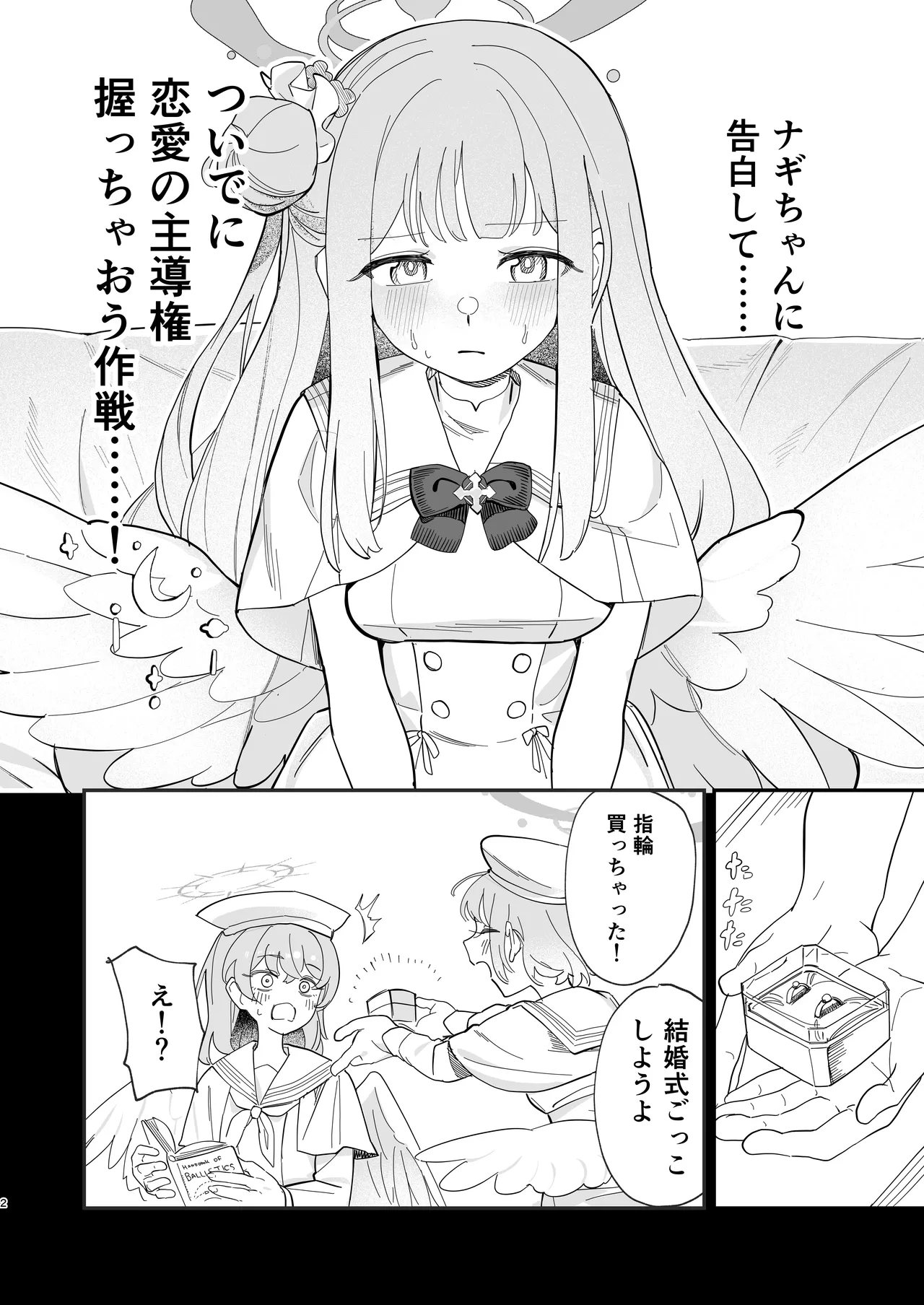 羽根の重なるふたりの距離 Page.3