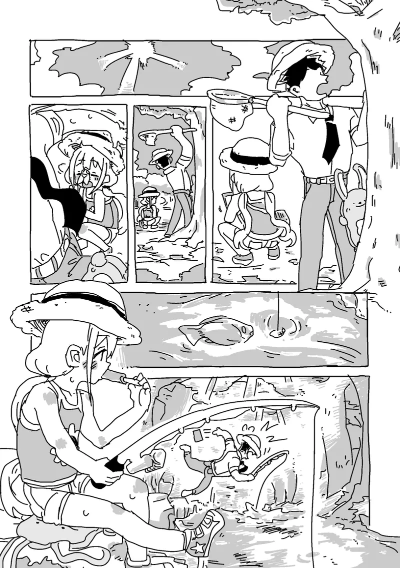 杏と夏にイチャイチャする！！！ Page.42