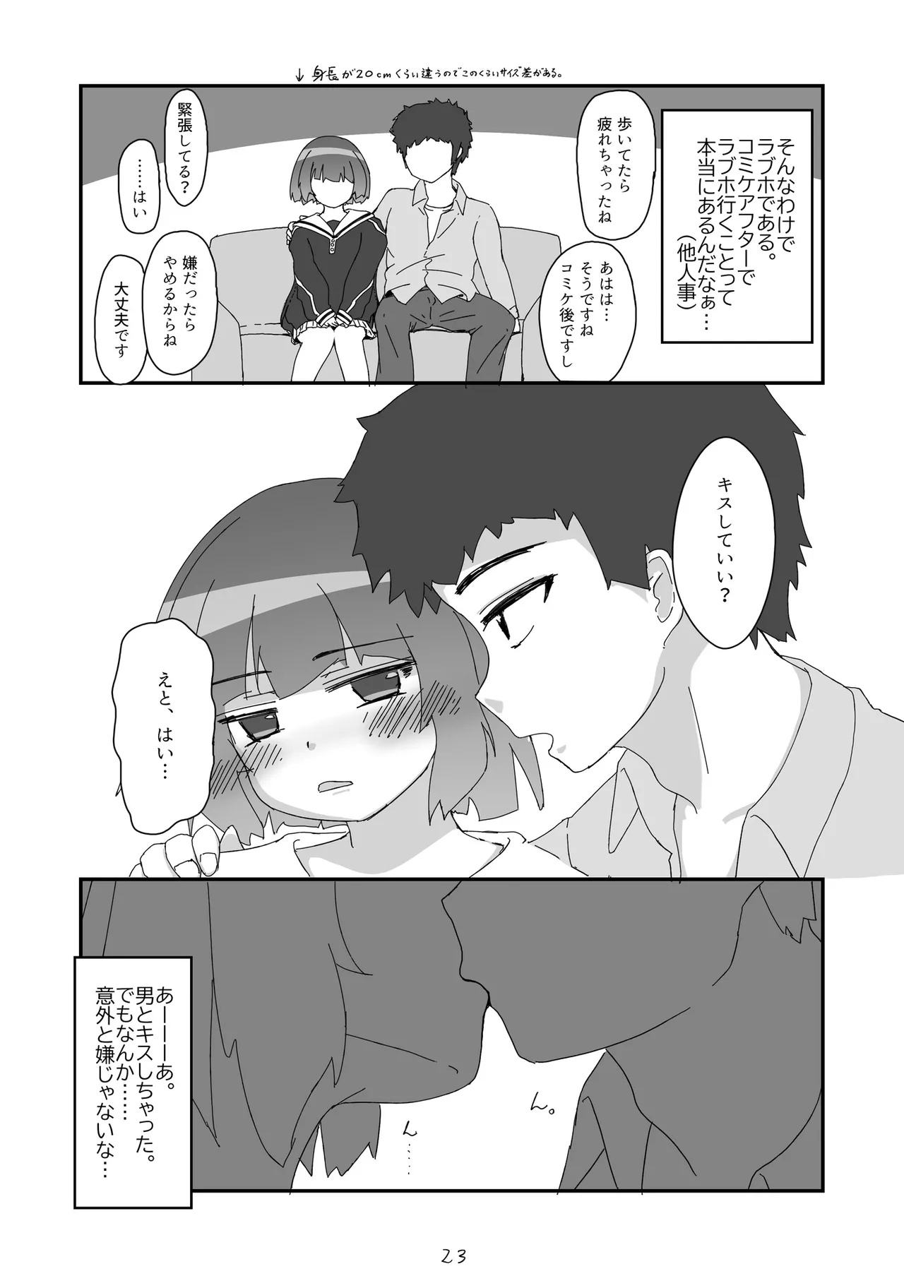 ノンケだったはずの女装コスプレイヤーが男性に誘われてオフパコする話。 Page.24