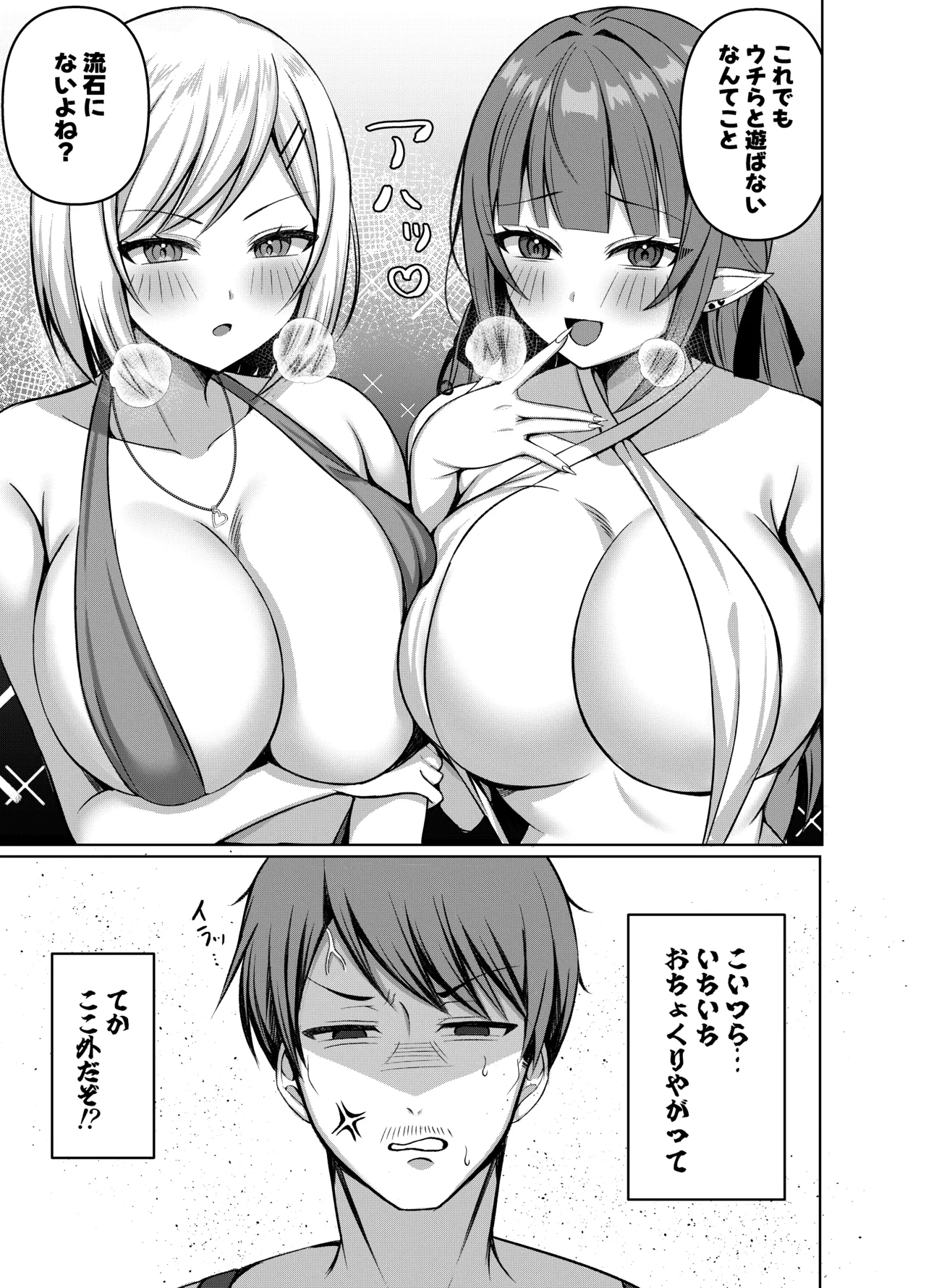 生意気エルフ達の逆ナンがしつこかったので『俺、専用穴メイド』に躾てみた Page.5