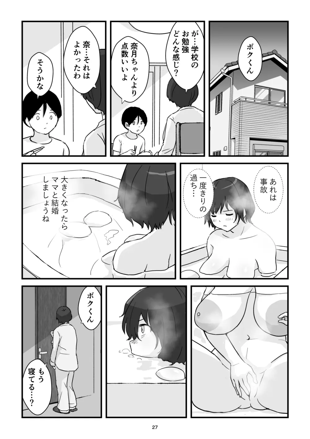 ママは僕のコンドーム Page.27