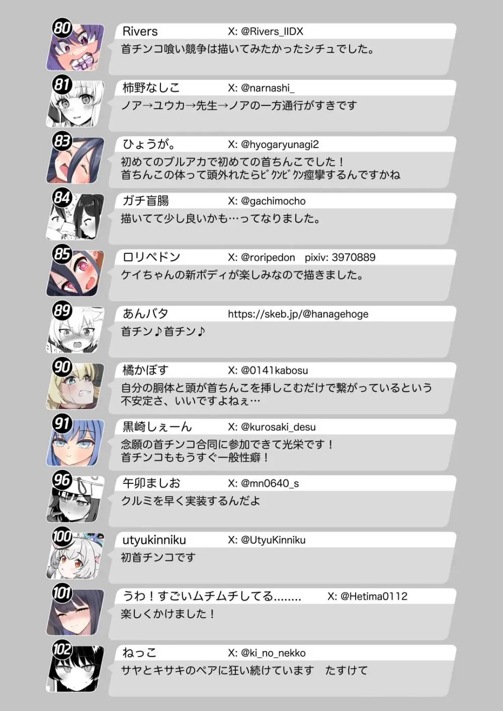 Dick Neck Mix! 4 首チンコ合同誌 Vol.4 Page.163
