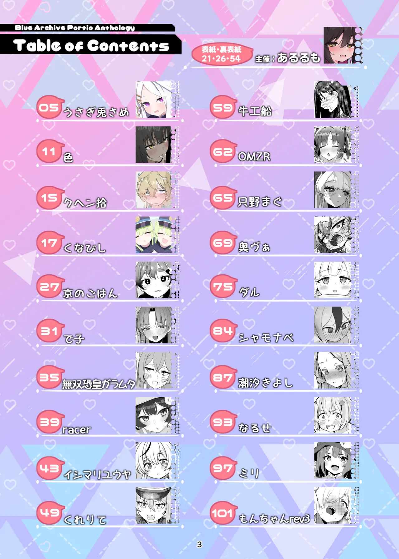 ブルアカポルチオ合同 Page.3