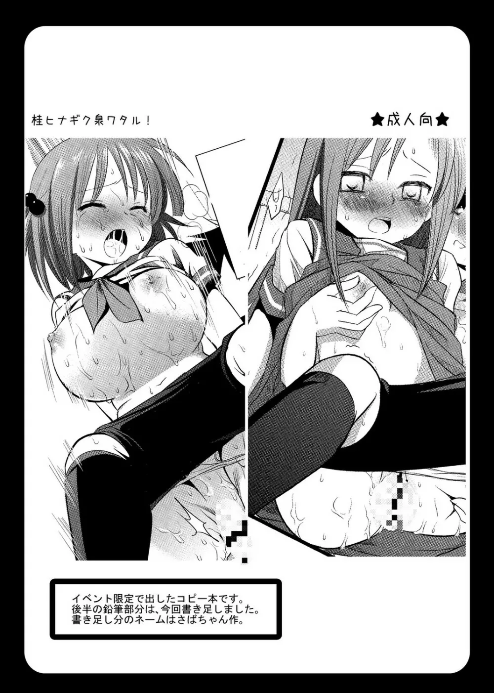 桂ヒナギク泉ワタル!