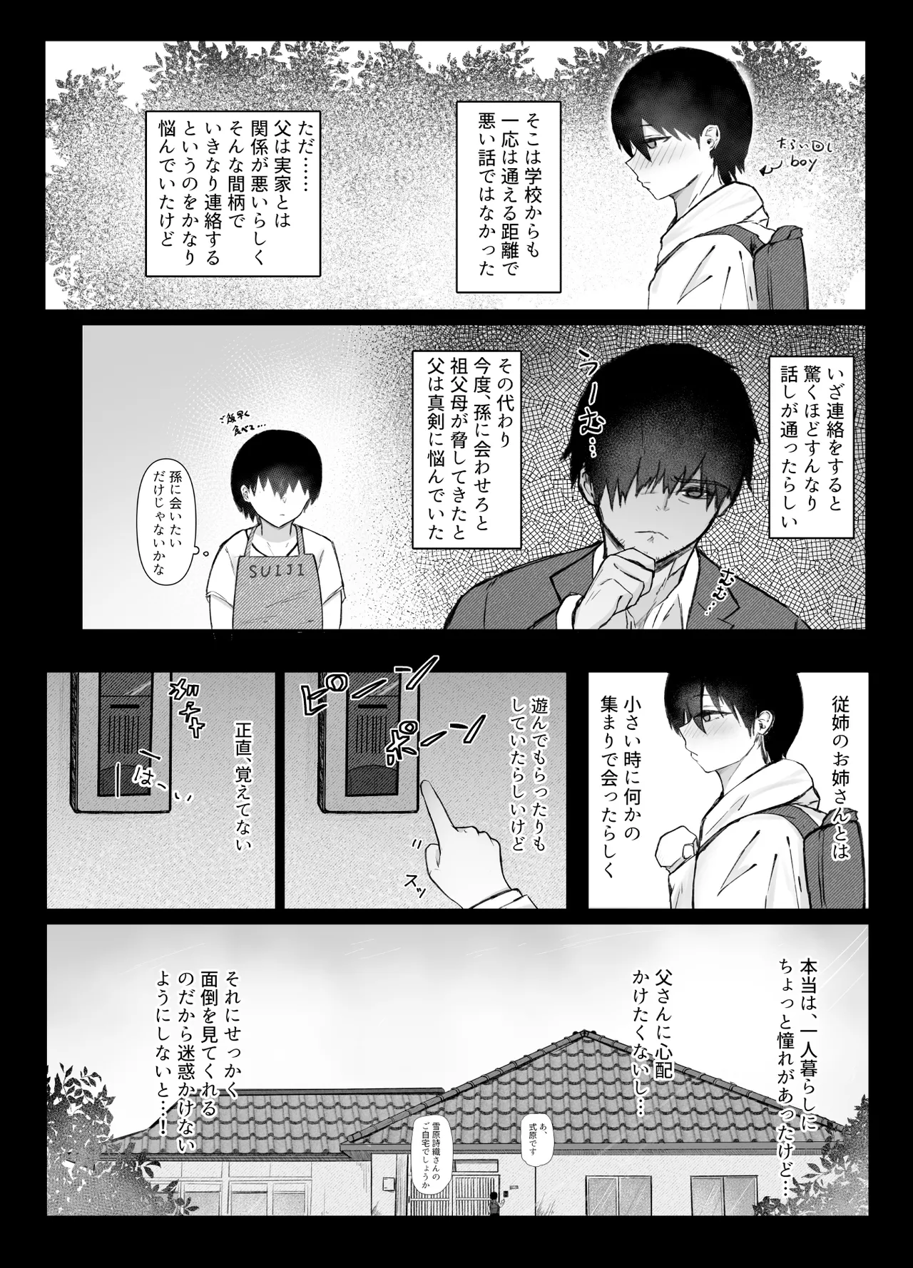 いとこのお姉ちゃん家でお泊りセックス Page.3