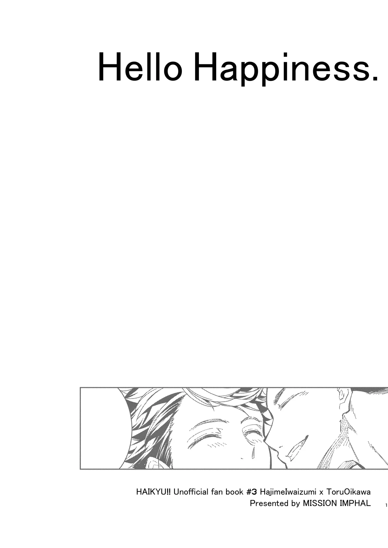 Hello Happiness - Haikyuu DJ Page.1