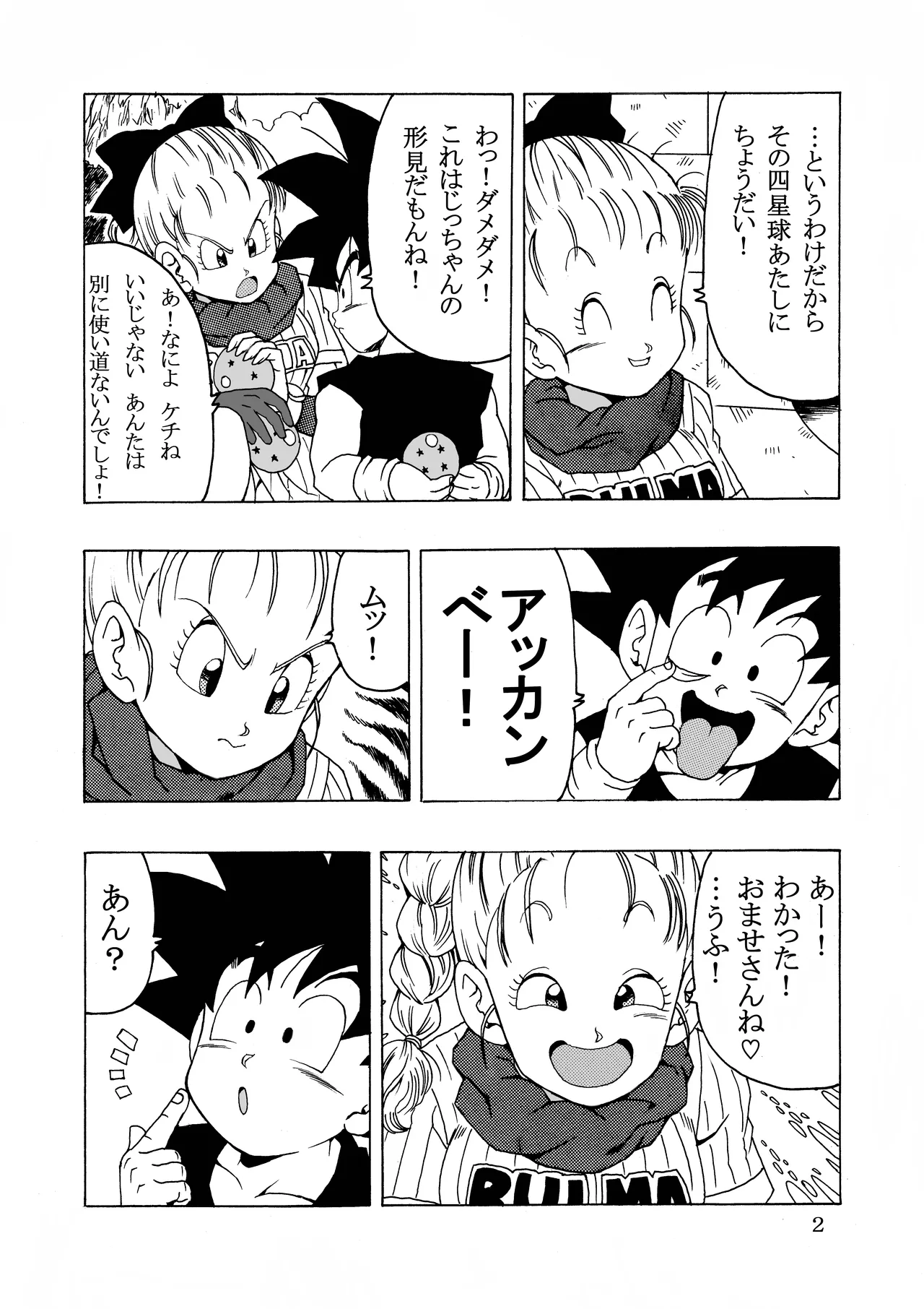 ブルマの最強への道 Page.2