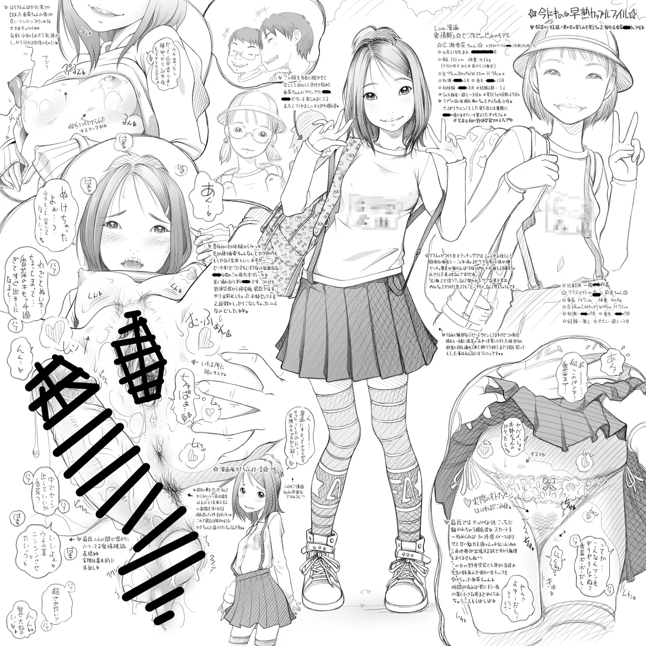 早熟カップル達のヒミツの放課後観察1 Page.36
