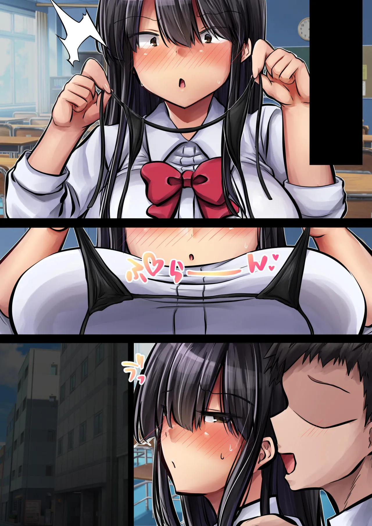 目つきも口も悪い後輩ちゃんは俺のことが好きなのでスケベな水着お願いしてめちゃくちゃHしました。 Page.33