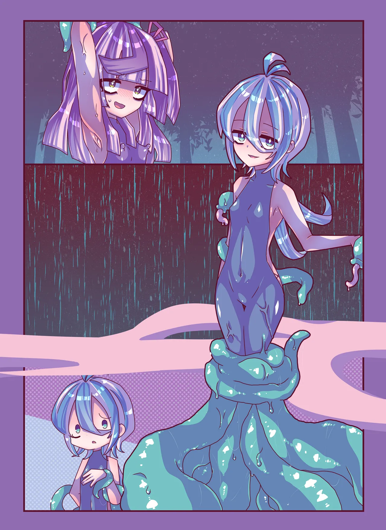 雑草刈りちゃん2人こちょぺろくすぐり敗北 Page.49