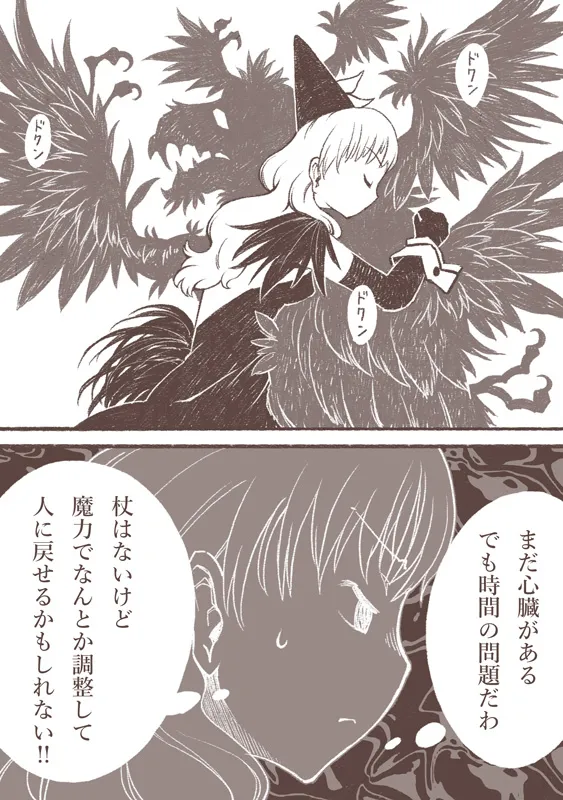 魔女とカラス人間 Page.14