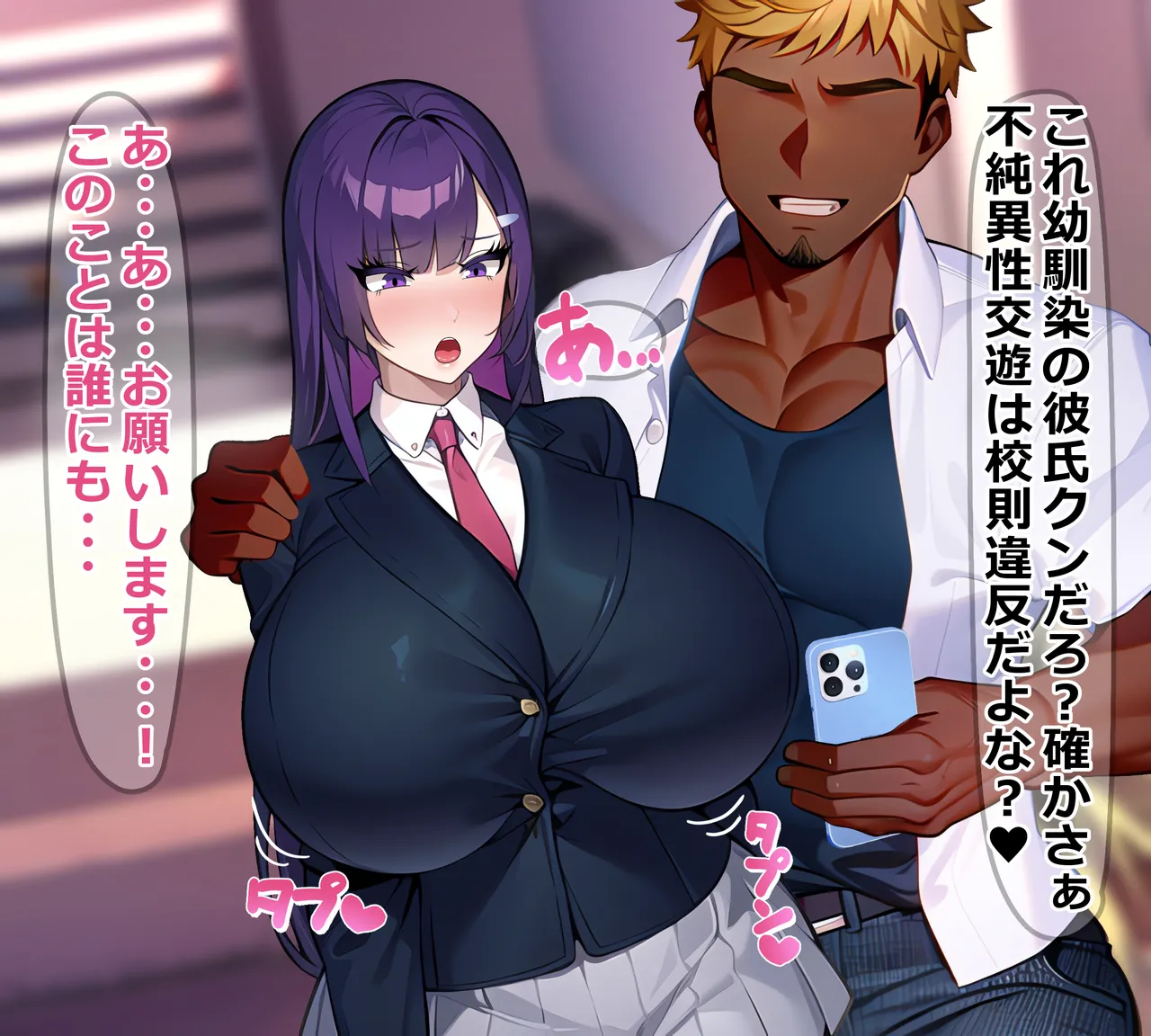 寝取られやすい爆乳幼馴染 Page.80