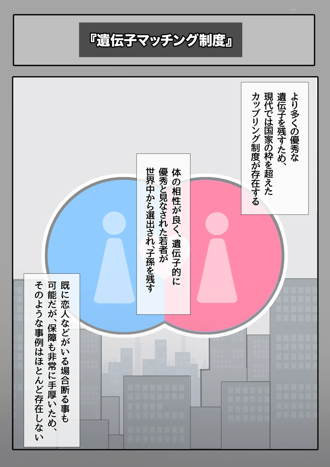 遺伝子マッチング制度で幼なじみを奪われるNTR Page.3