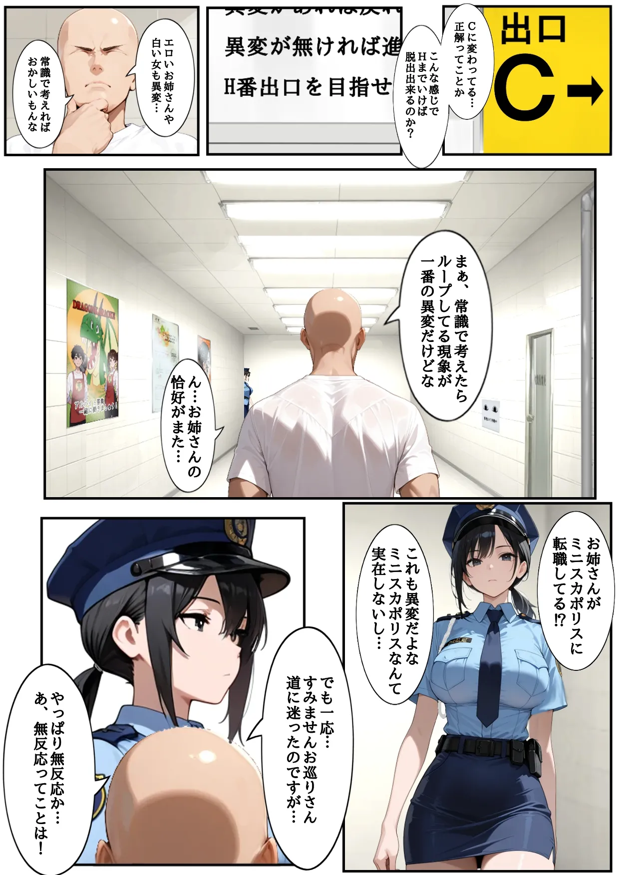H番出口 見つけた異変がエロ過ぎて戻れない Page.26