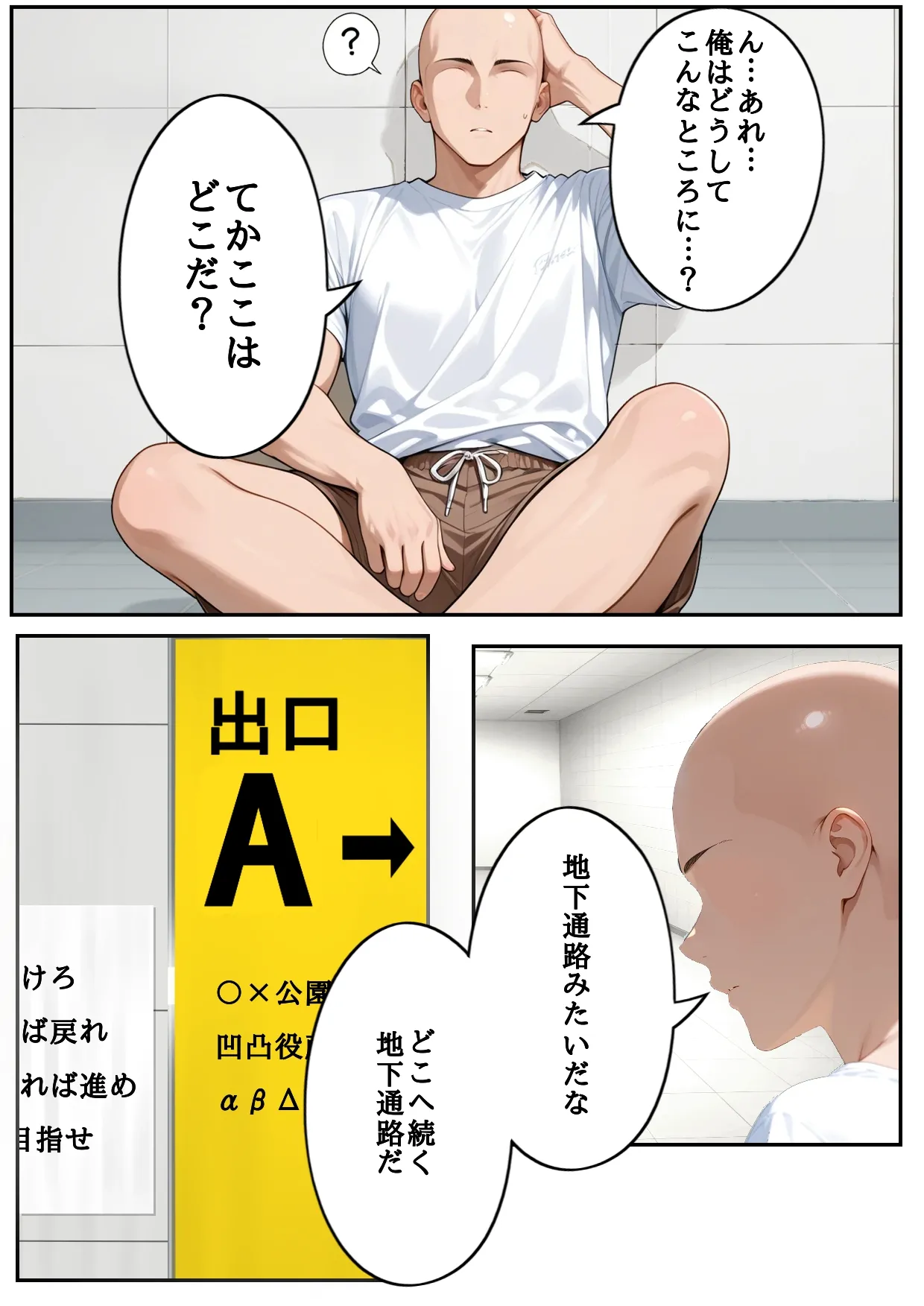 H番出口 見つけた異変がエロ過ぎて戻れない Page.3