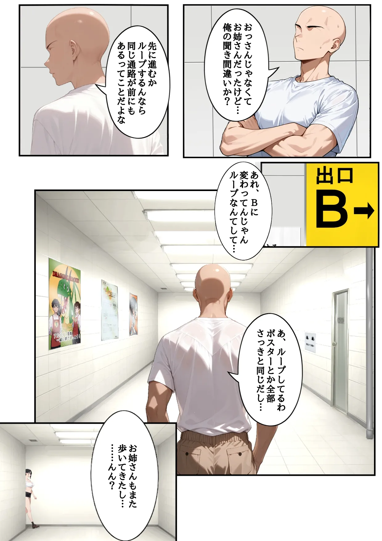 H番出口 見つけた異変がエロ過ぎて戻れない Page.7