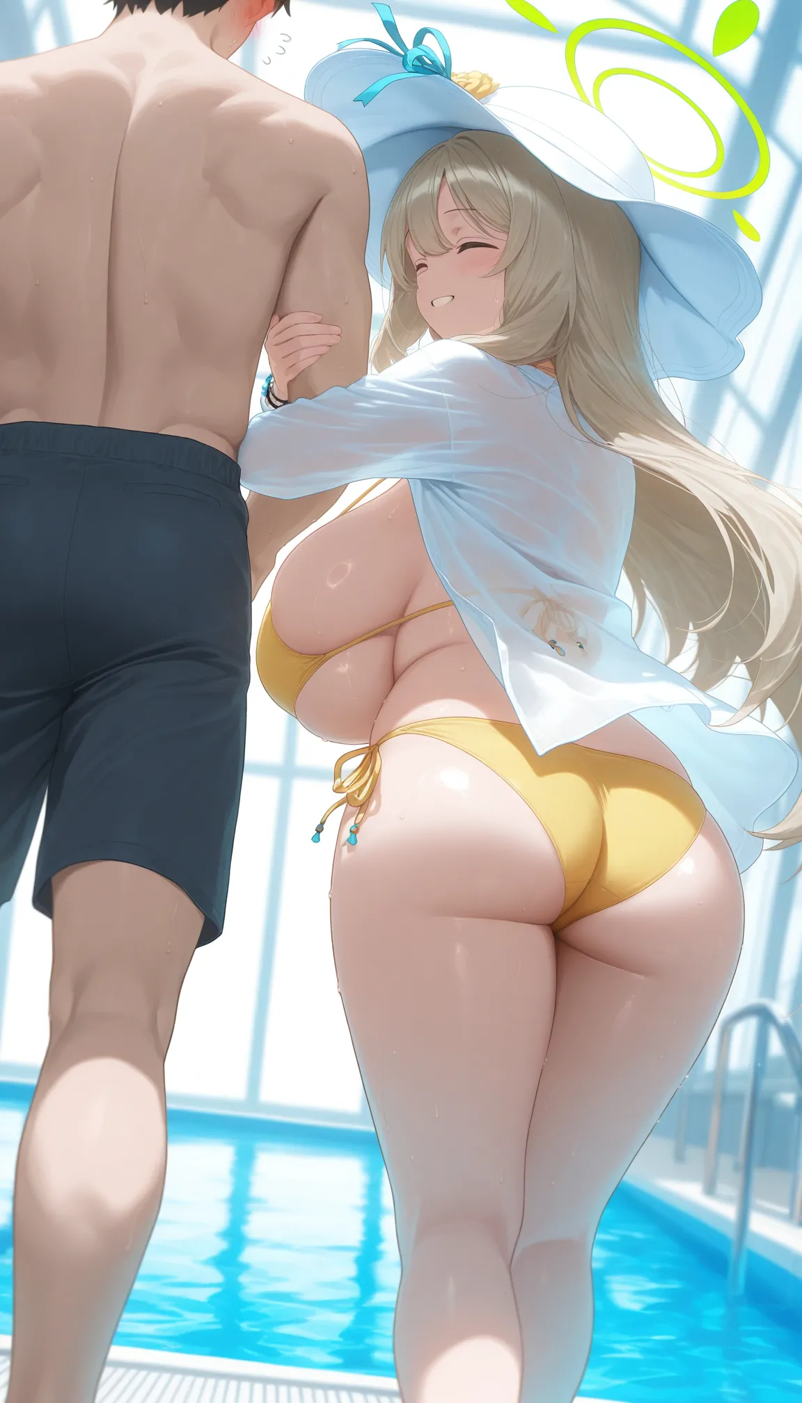 Nonomi - Summer with Sensei // ノノミ - 先生と過ごす夏 [210p] (Patreon) [AI Generated] Page.15