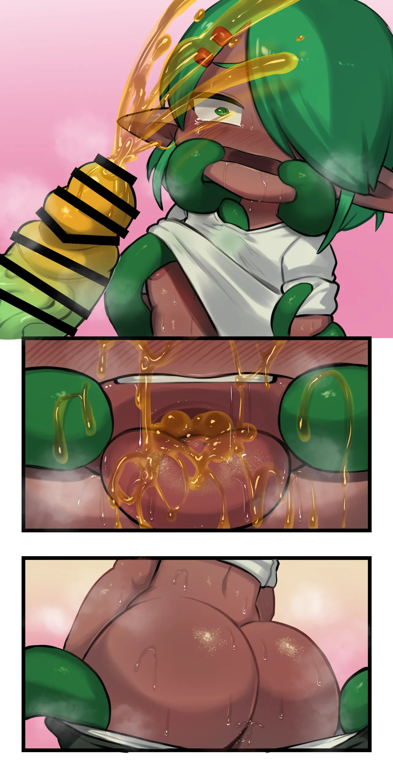 育てたアルラウネにいっぱい愛される緑くん Page.6