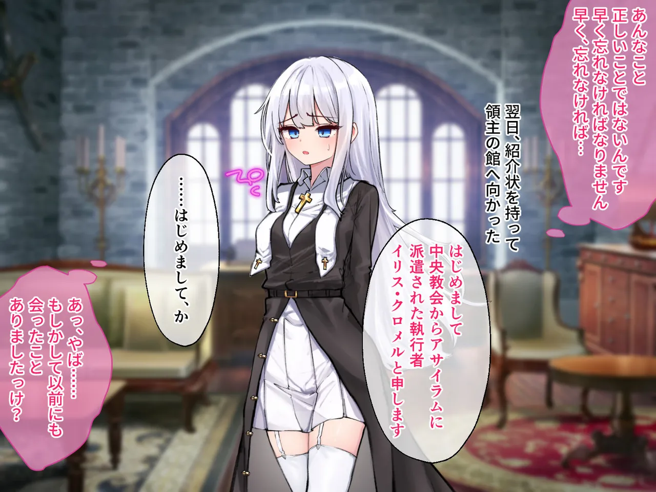 迷宮都市アサイラム CGノベル版 前編 ～性を蹂躙する魔物と屈辱の聖女～ Page.113