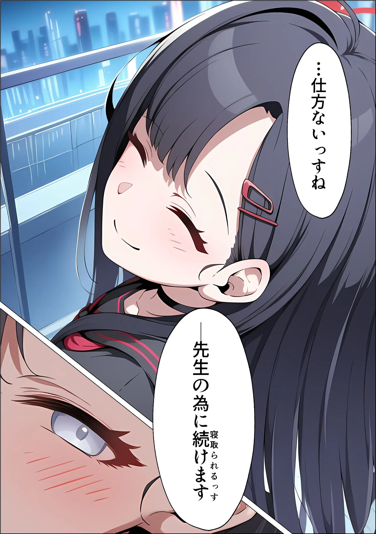 イチカNTR ～正義実現委員会の才女がパパ活おじさんに寝取られる話～ Page.244
