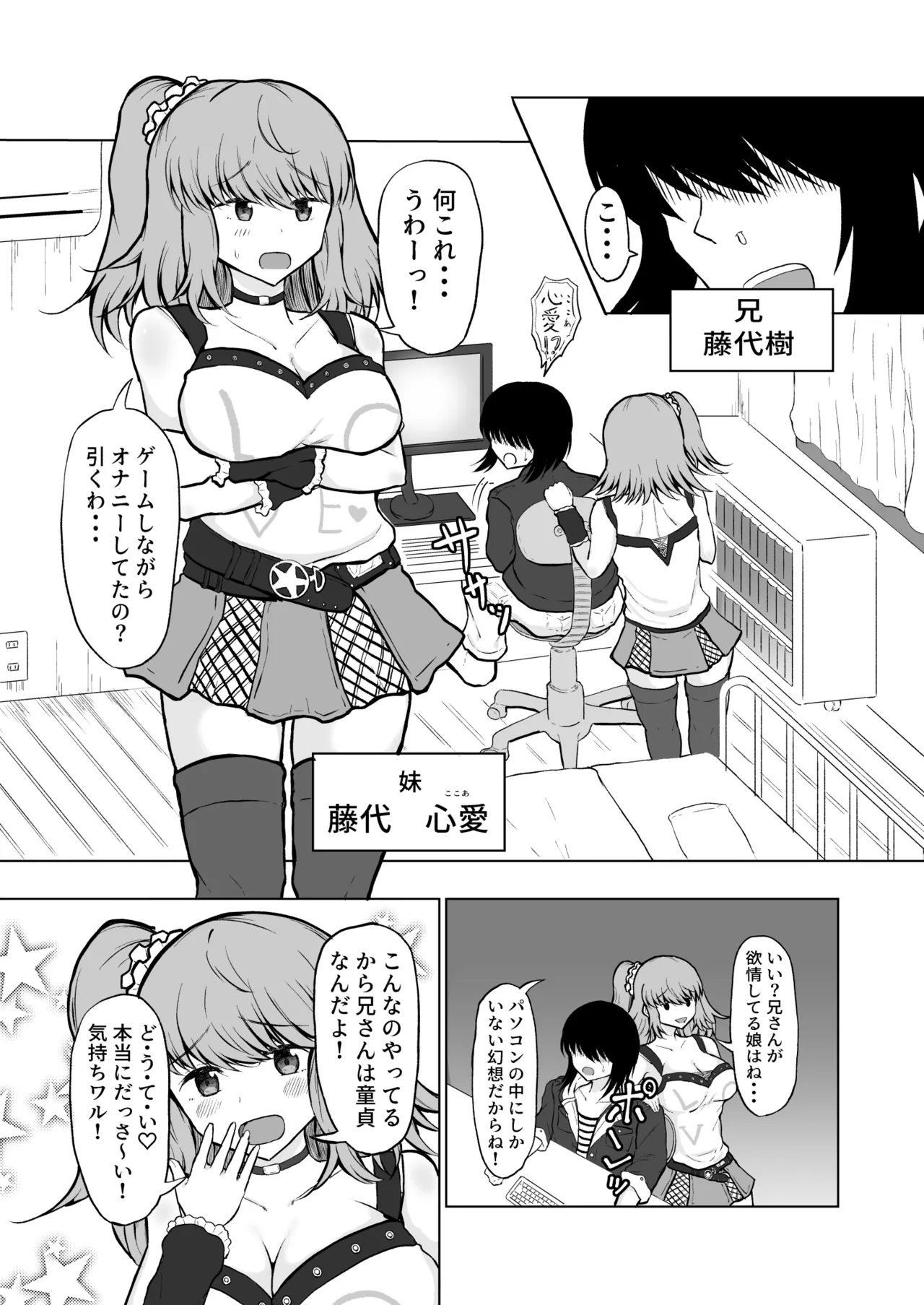 妹と初Hで童貞卒業! Page.4