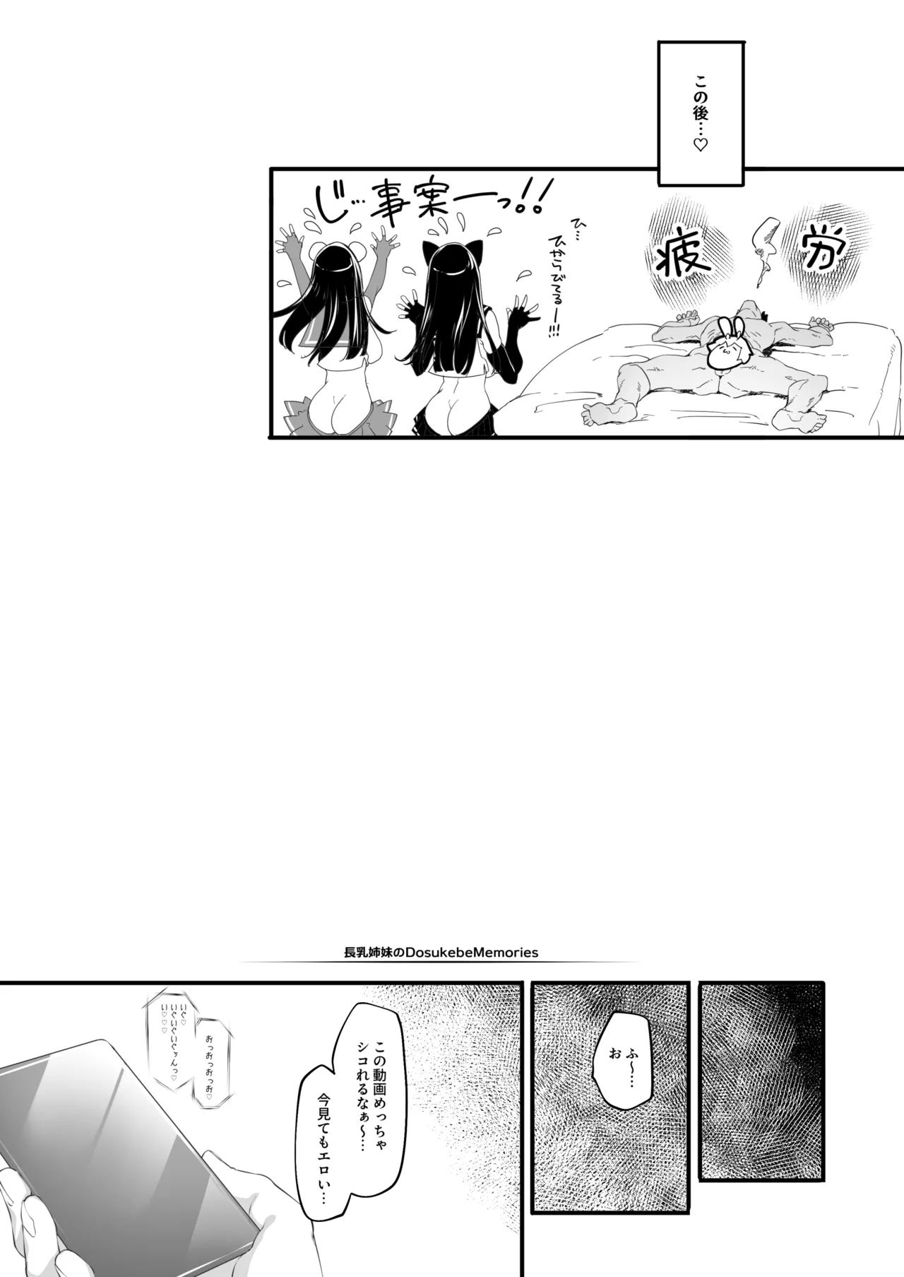 長乳姉妹の Dosukebe Memories Page.120
