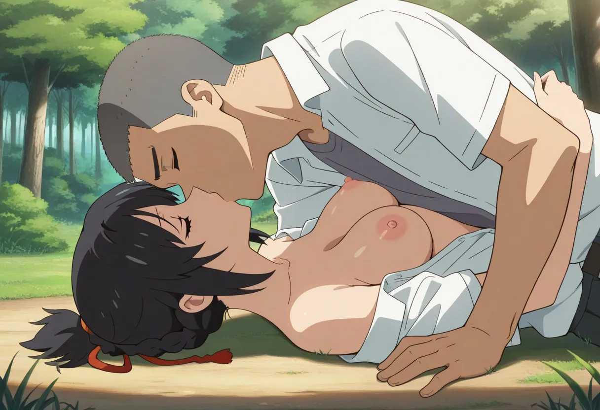 Mitsuha sex in the woods Page.319