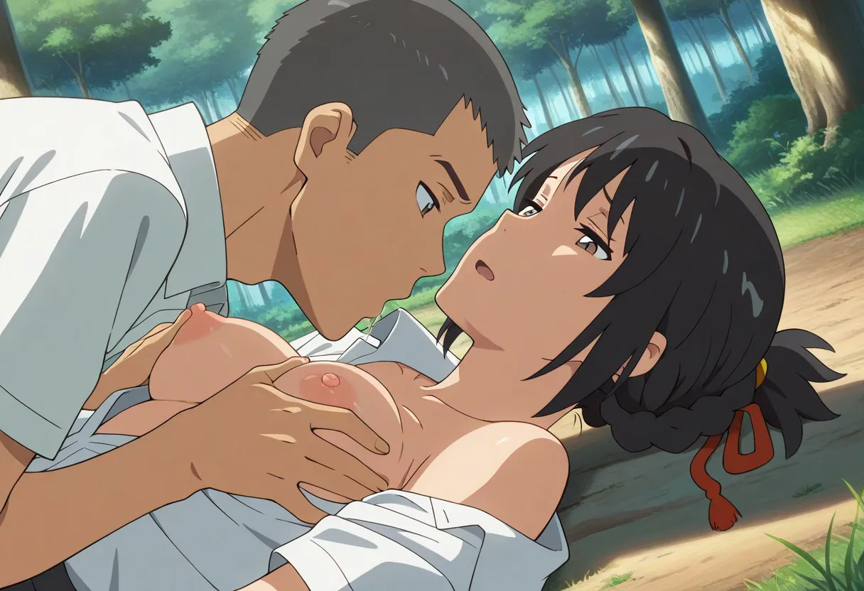 Mitsuha sex in the woods Page.326