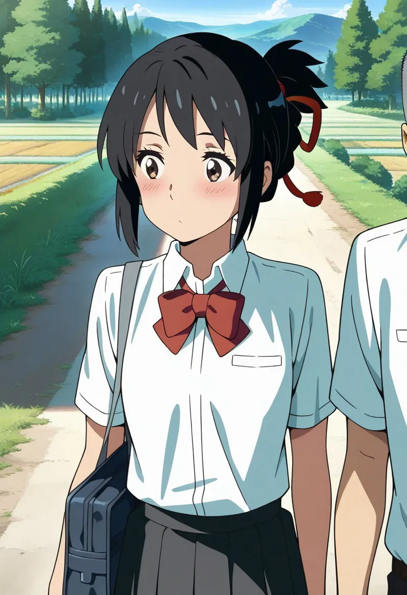 Mitsuha sex in the woods Page.36