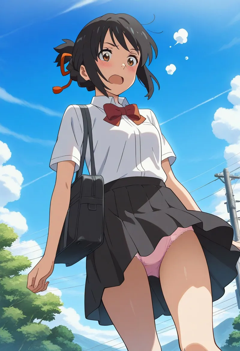 Mitsuha sex in the woods Page.4