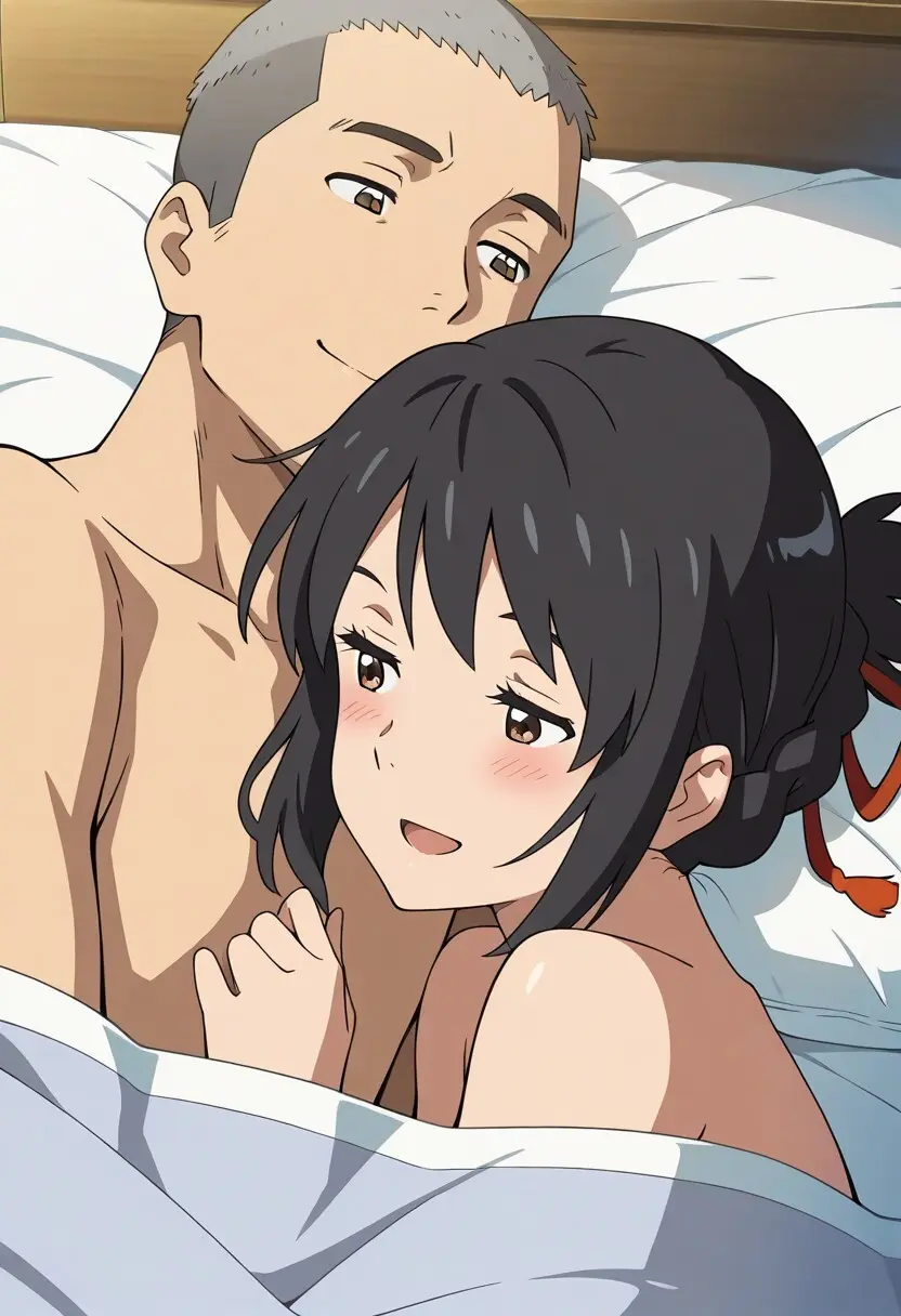 Mitsuha sex in the woods Page.404
