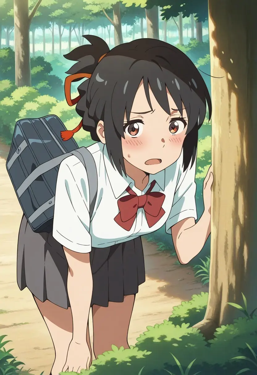 Mitsuha sex in the woods Page.60