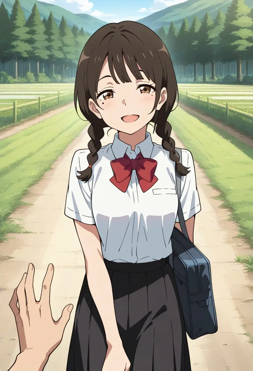 Mitsuha sex in the woods Page.66