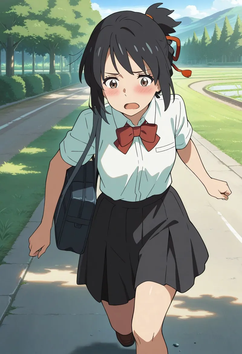 Mitsuha sex in the woods Page.7