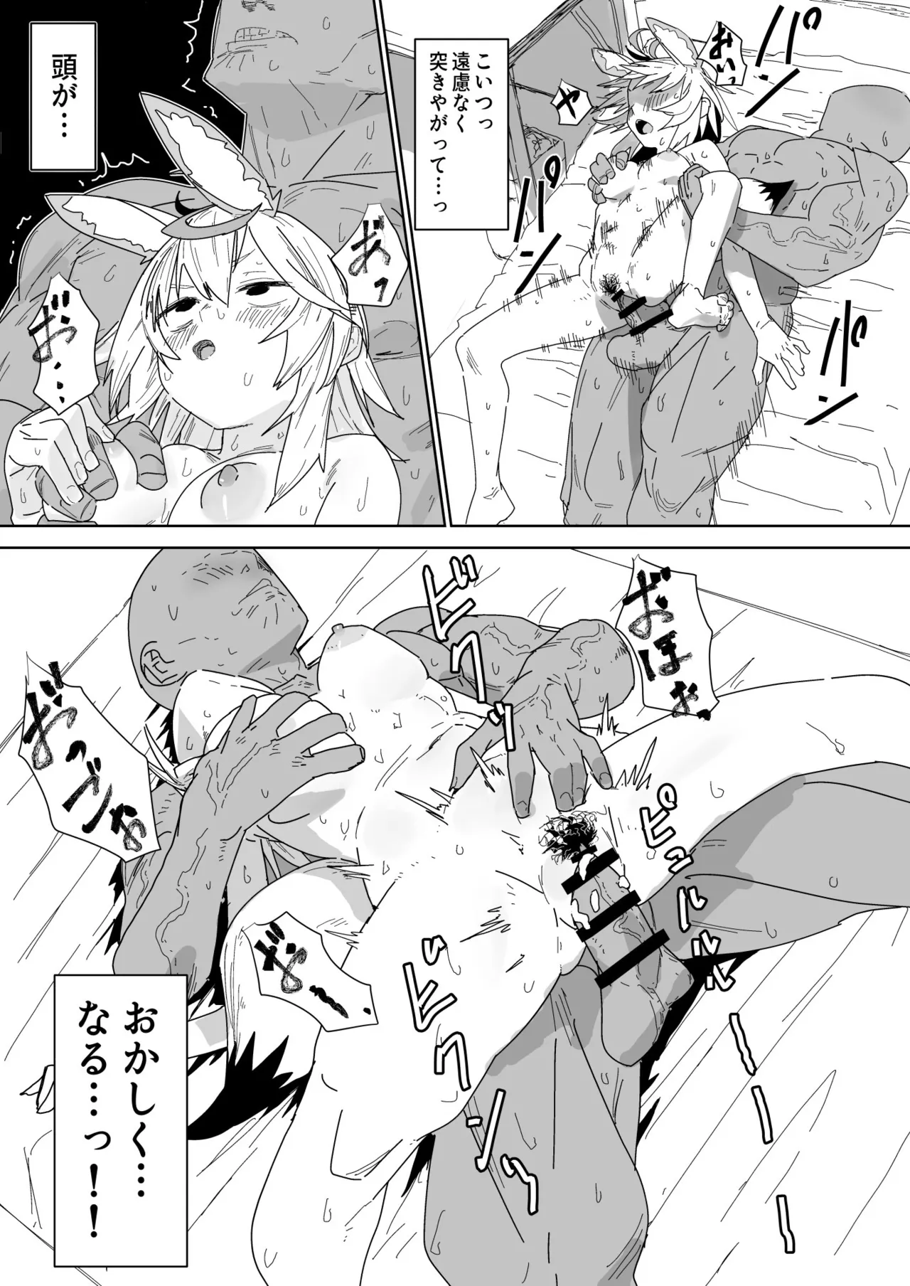 flaと視聴者に内緒でエッチするplk漫画 Page.3