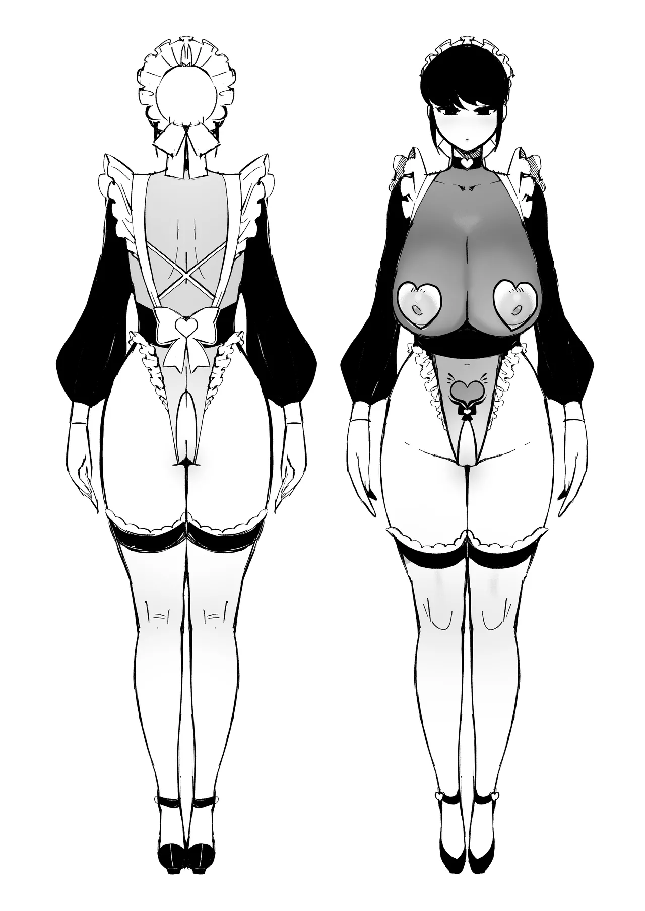 メイドのエミリーは夫と息子のオナホマゾ嫁 Page.54